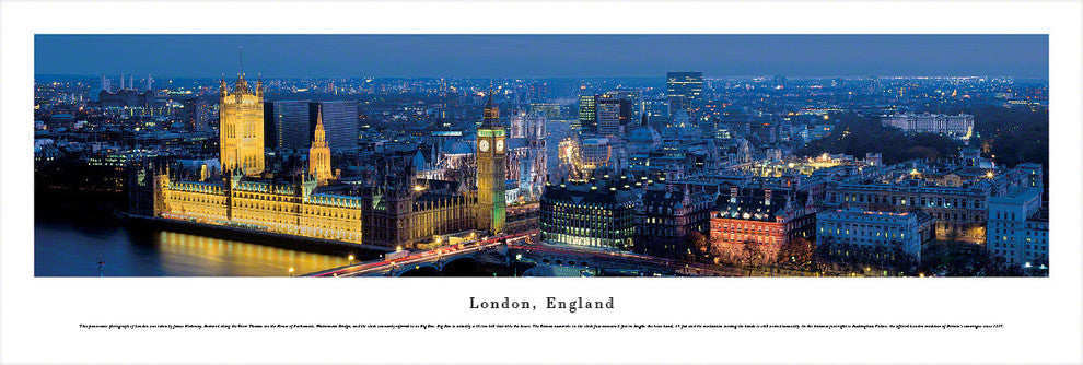 London, England, Unframed