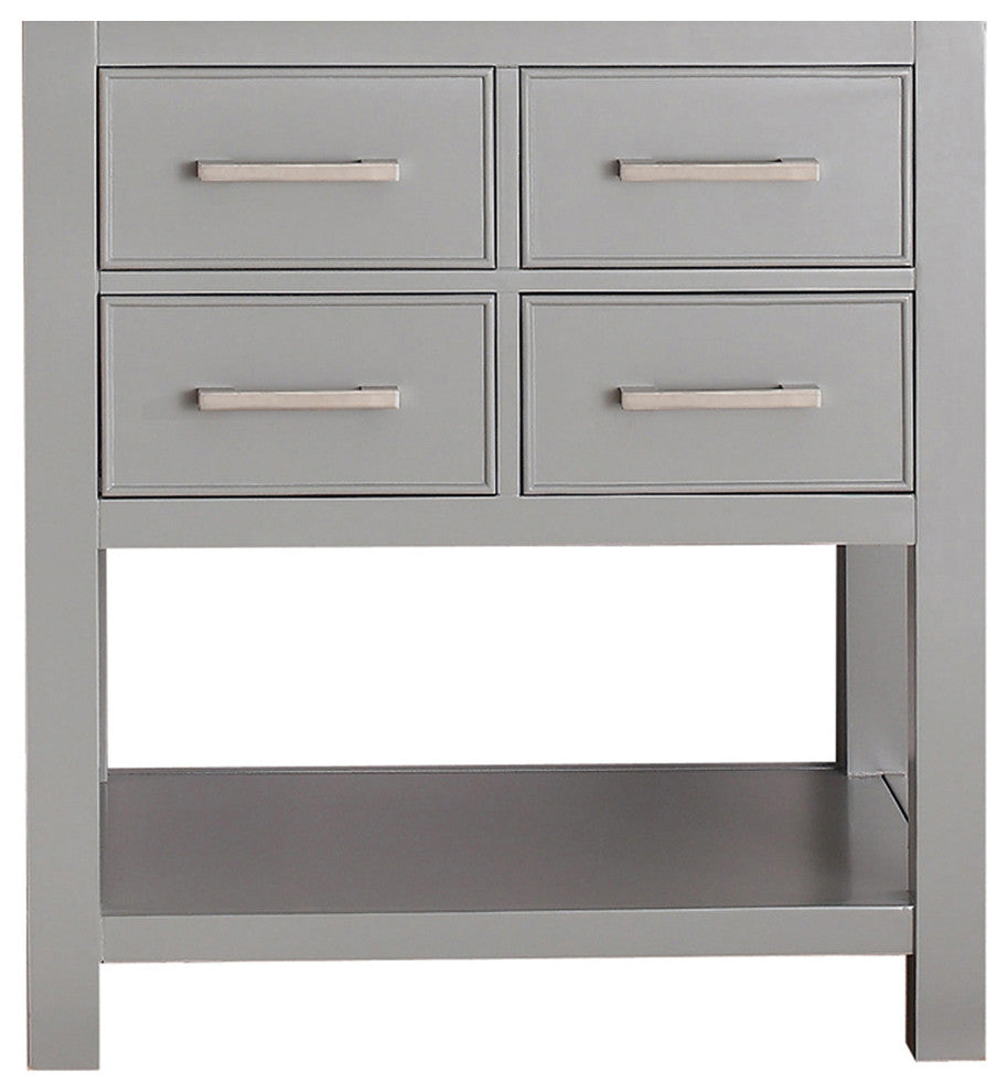 Avanity Brooks 30" Vanity Only, Chilled Gray Finish