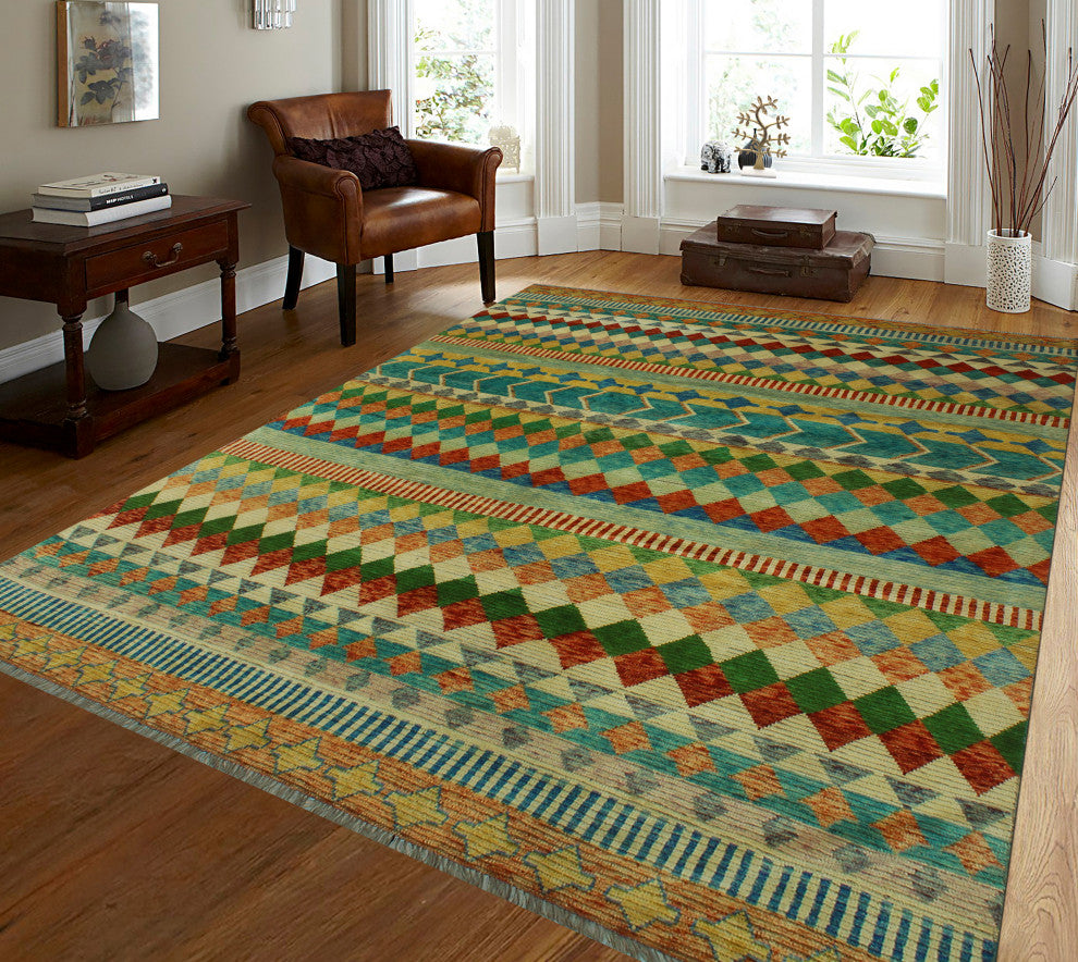 Balochi Chanel Ivory Rug