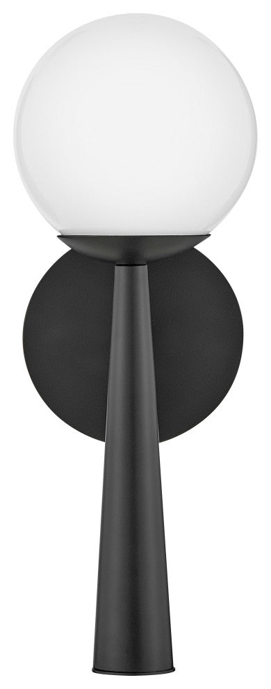 Lark Izzy 16" Single Light Wall Sconce, Black
