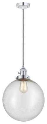 INNOVATIONS 201CSW-PC-G204-12 1-Light Mini Pendant Polished Chrome