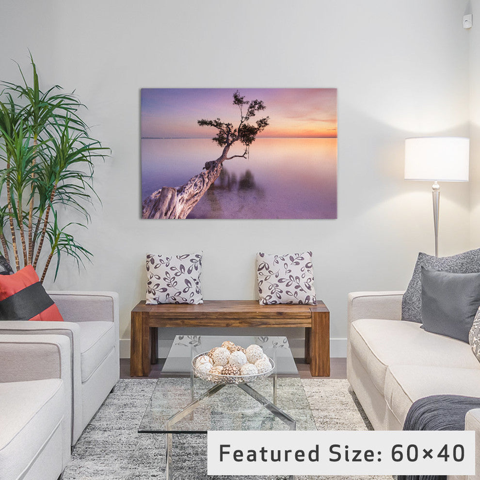 "Water Tree XI Gallery" by Moises Levy, 40x26x1.5"