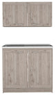 Agate Cabinet Set, Light Gray