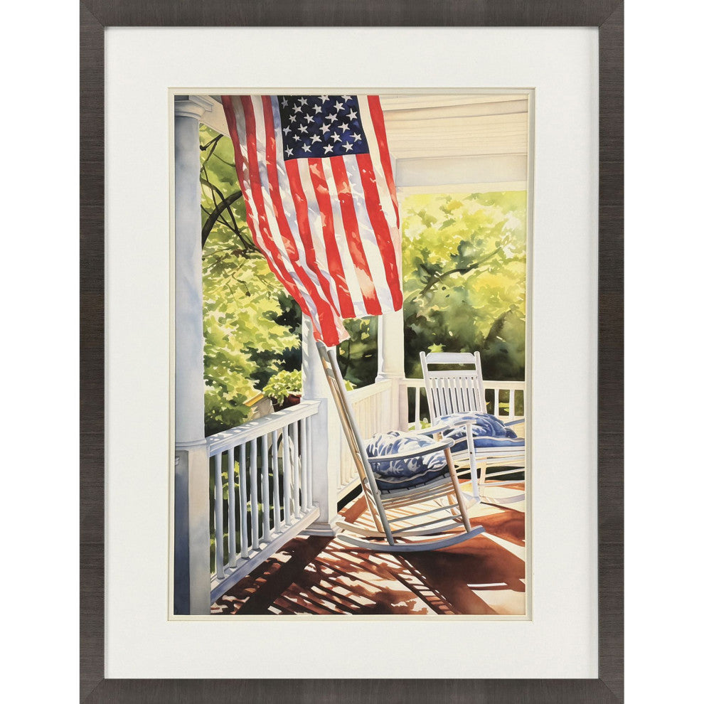 Vintage Porch II Framed Art