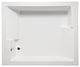 Malibu Pismo Rectangle Combination Whirlpool and Air Bathtub 72x60x22 Biscuit