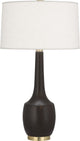 Robert Abbey RA-MCF70 1-Light Table Lamp, Delilah