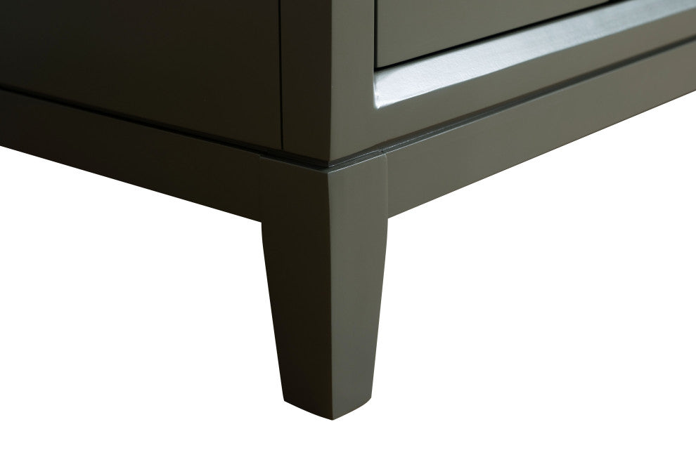 Vanity Art Bathroom Vanity With Sink, Vintage Green, 60" Single