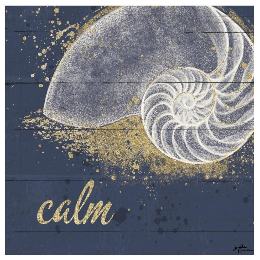 "Calm Seas IX" Digital Paper Print by Janelle Penner, 32"x32"