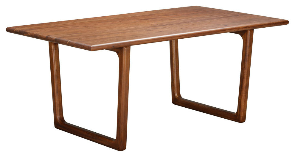 Bungalow 71" Solid Wood Dining Table, Honey Brown