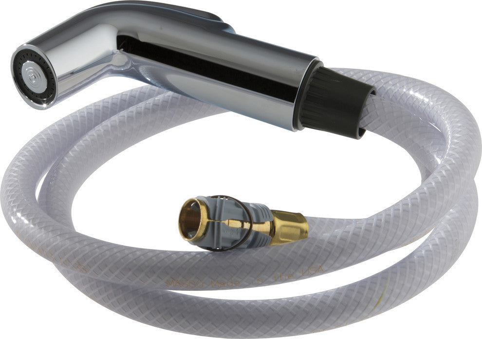 Delta Spray and Hose Assembly, Polished Chrome
