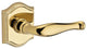 Baldwin Reserve Decorative Lever, Lifetime Brass - Full Dummy