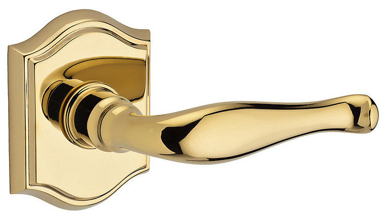 Baldwin Reserve Decorative Lever, Lifetime Brass - Full Dummy