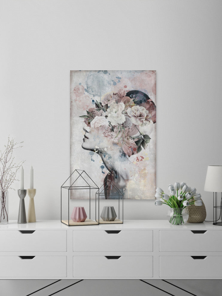 "Sunkissed" Painting Print on Wrapped Canvas, 30x45