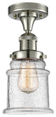 Innovations Lighting 517-1Ch-Pn-G184-Led 1 Light Dimmable Led Semi-Flush Mount