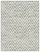 Couristan Tortola Indoor/Outdoor Accent Rugs - 50+ Custom Sizes, Silver, 7'x11'