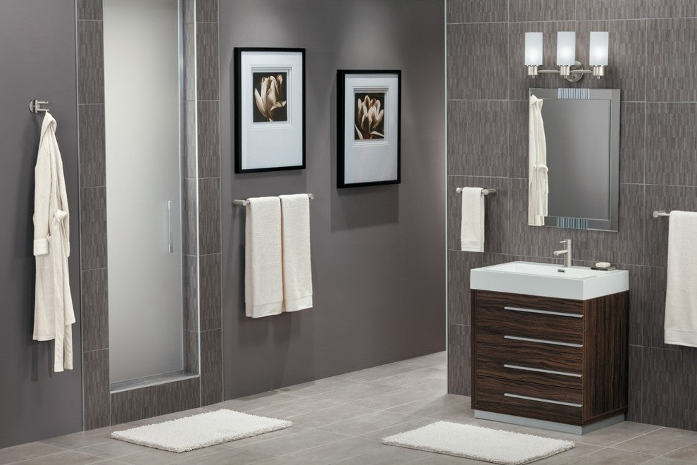 Moen Align 1-Handle Low Arc Bathroom Faucet, Brushed Nickel