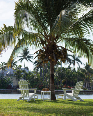 Polywood Palm Coast Ultimate Adirondack 3-Piece Set, Green