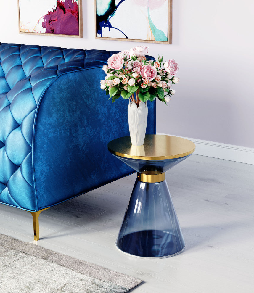Apollo Side Table Blue