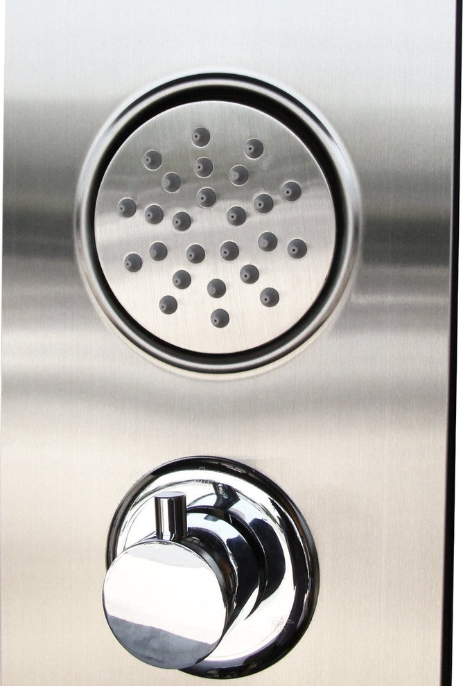 BOANN In-Wall Rainfall Shower System W/Hand Shower & 3 Adjustable Body Jet