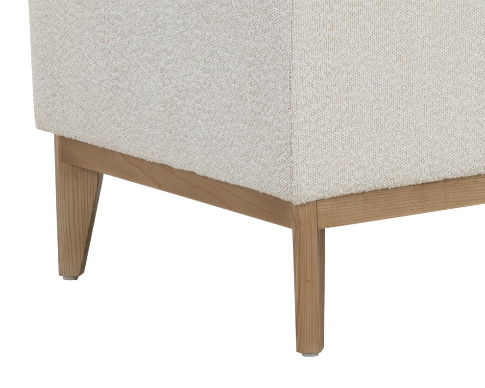 Kosovo Banquette, Natural, Copenhagen White