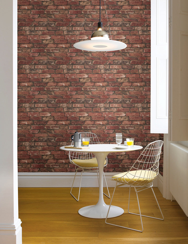Tessuto Light Gray Distressed Coordinate Wallpaper Bolt