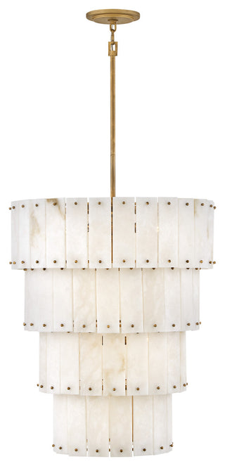 Fredrick Ramond Simone Medium Multi Tier Chandelier, Burnished Gold
