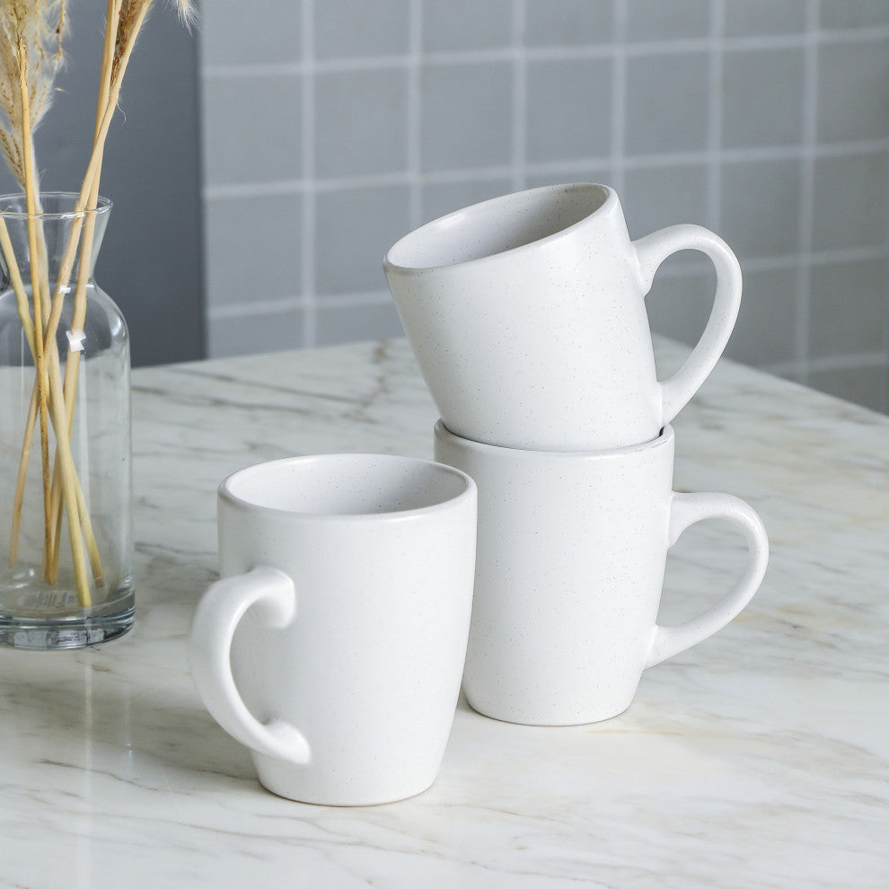 Stone Lain Albie Stoneware 20 Piece Dinnerware Set With Pasta Bowls, White