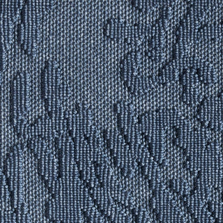 Nimes Topo Relief Area Rug, Dark Blue, 7'10"x9'10"