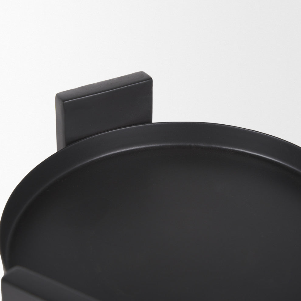 Price Small Matte Black Metal With Glass Hurricane Candle Holder