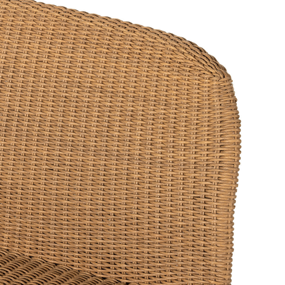 Portia Outdoor Dining Bench-50"-Natural