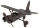 Brown Airplane Vintage Sculpture