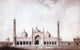 William R A The Jama Masjid Delhi, 18"x27" Wall Decal