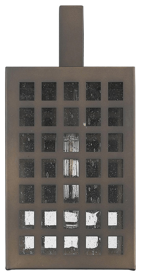 Letzel 1-Light Oil-Rubbed Bronze Wall Light