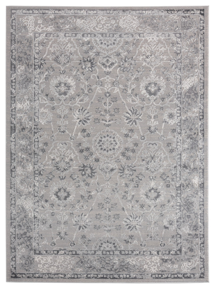 United Weavers Cascades Shasta Grey Area Rug 7'10" x 10'6