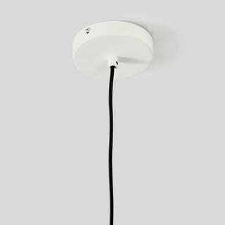 Quaid 1-Light Woven Pendant By Kosas Home, White