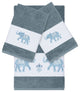 Quinn 3 Piece Embellished Towel Set