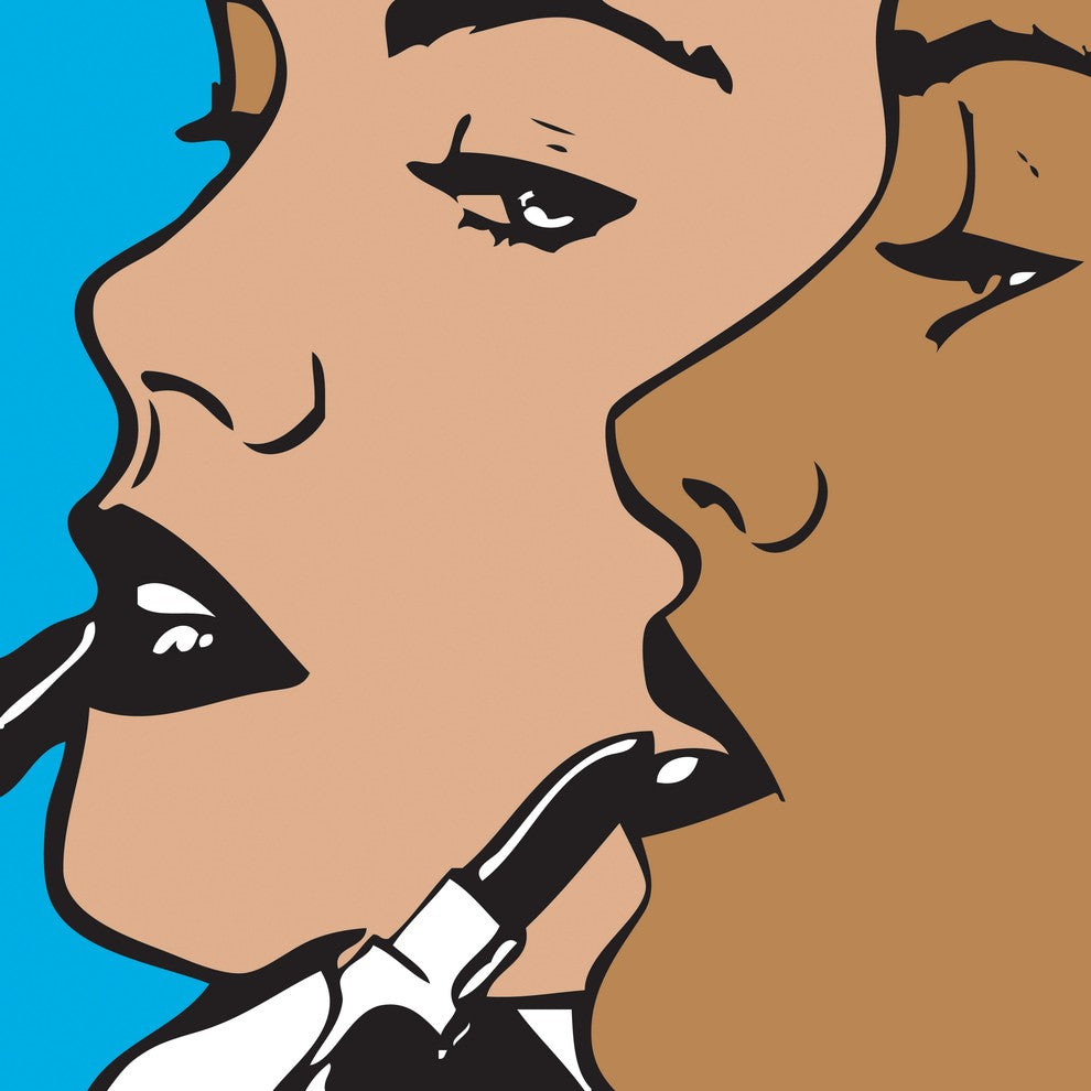 "Girls 2" Print on Canvas