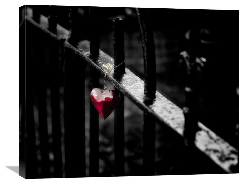 "Lonely" Stretched Canvas Giclee by Richard Bland, 30"x24"