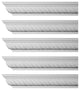 Ornate Cornice White Urethane Queensborough Design 5 Pieces Totaling 480" Length