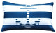 Pillow Decor - Blue Anchor Nautical Throw Pillow 12X20