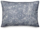 Faded Blues 14x20 Spun Poly Pillow