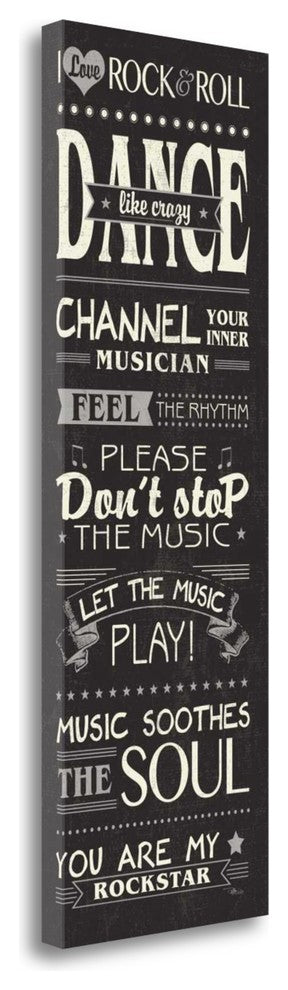 "Music Lovers I" By Pela Studio, Giclee Print on Gallery Wrap Canvas