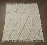Tufted Diamond Throw Blanket