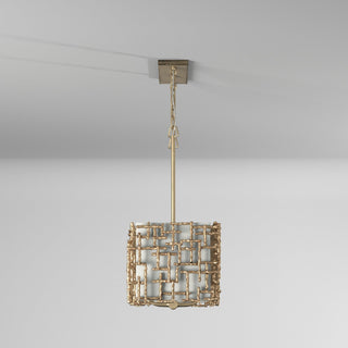 Fredrick Ramond Farrah Medium Eight Light Linear, Burnished Gold