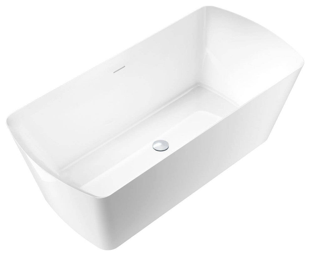 Camille 59 Inch Freestanding Double Ended Tub