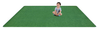Kid Essentials Rug, Just Kidding, Grass Green, 12'x8'