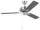 Generation Lighting Linden 48" Ceiling Fan Brushed Steel