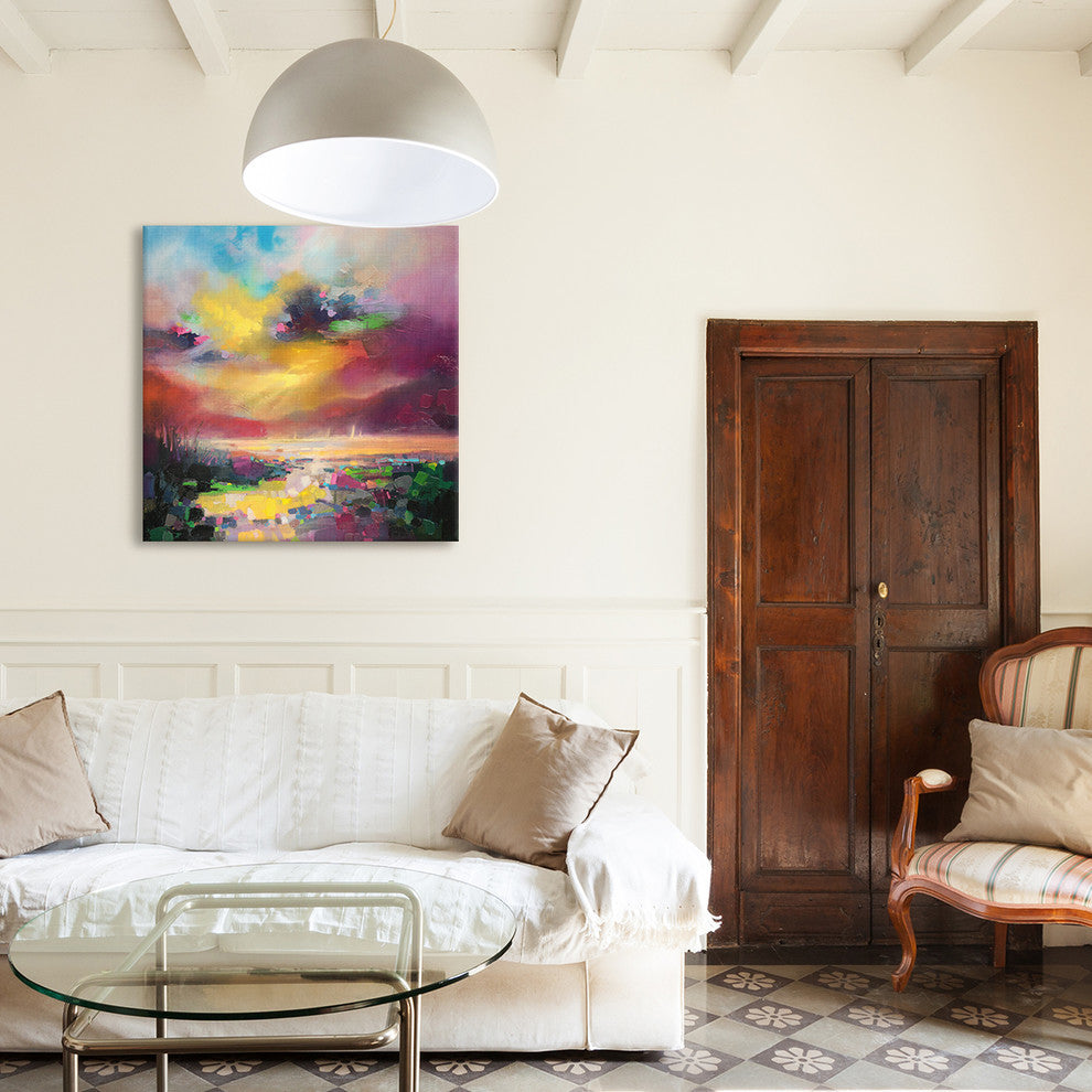 "Dissonance" by Scott Naismith, 37"x37"