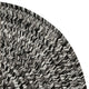 Laffite Tweed , Black 42"x66"