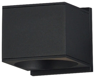 Maxim 86215 Stout 5" Tall LED Outdoor Wall Sconce - 3000K - Black